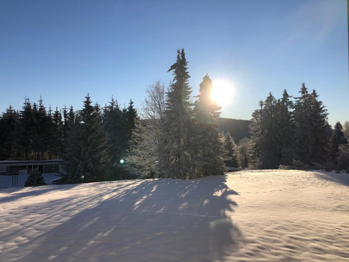 גוסלר Bocksbergglueck In Hahnenklee, Endreinigung, Bezogene Betten, Handtuecher Inklusive מראה חיצוני תמונה