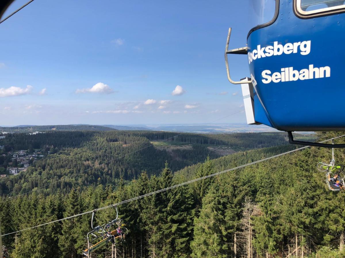 גוסלר Bocksbergglueck In Hahnenklee, Endreinigung, Bezogene Betten, Handtuecher Inklusive מראה חיצוני תמונה