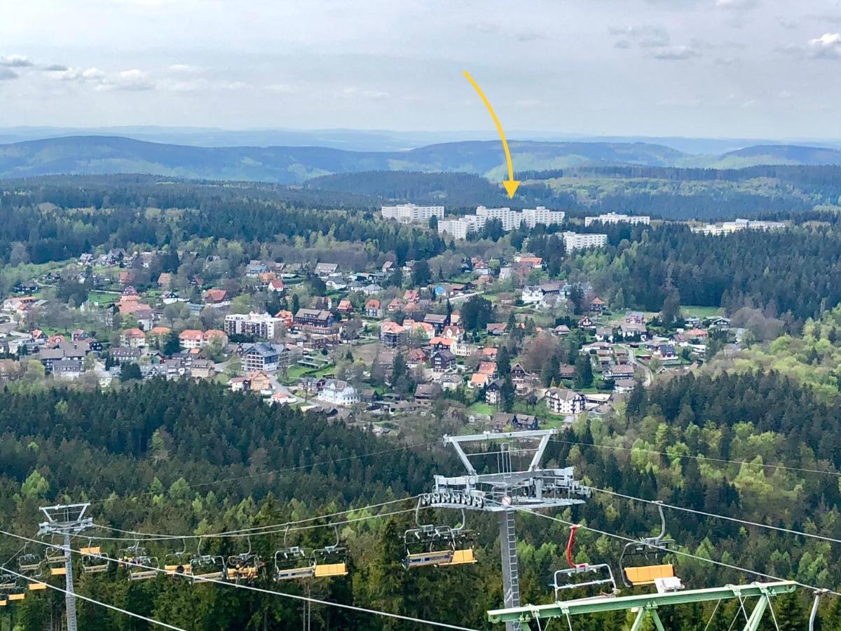גוסלר Bocksbergglueck In Hahnenklee, Endreinigung, Bezogene Betten, Handtuecher Inklusive מראה חיצוני תמונה